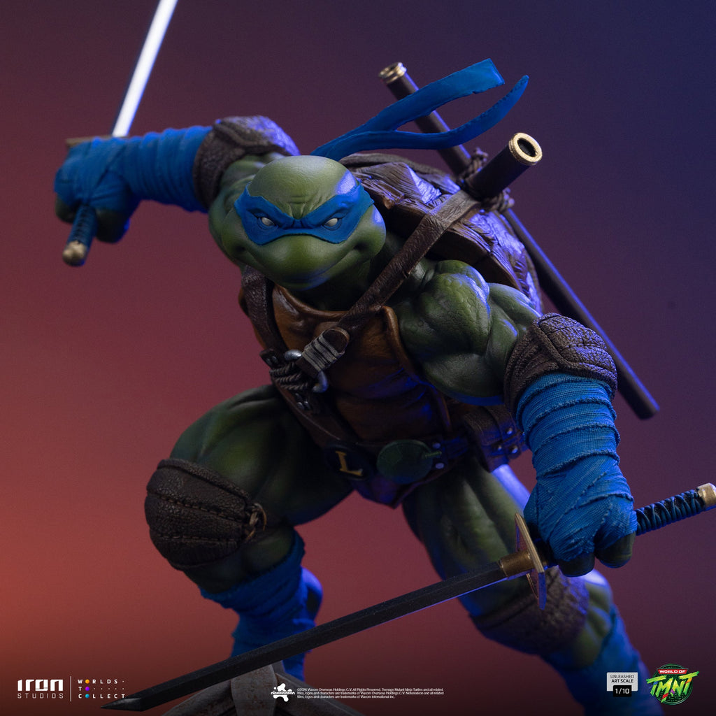 Pre-Order - Statue Leonardo Unleashed - Teenage Mutant Ninja Turtles - Art Scale 1/10 - Iron Studios
