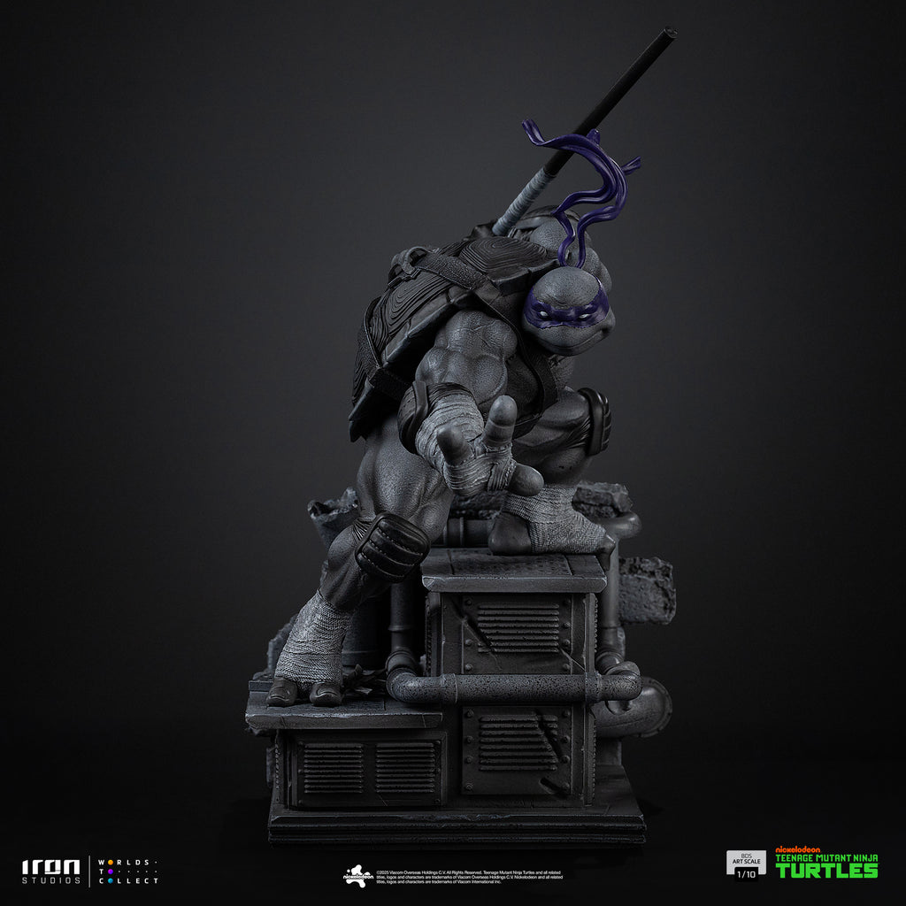 Pre-Order - Statue Donatello (Black and White Variant) - Teenage Mutant Ninja Turtles - BDS Art Scale 1/10 - Iron Studios