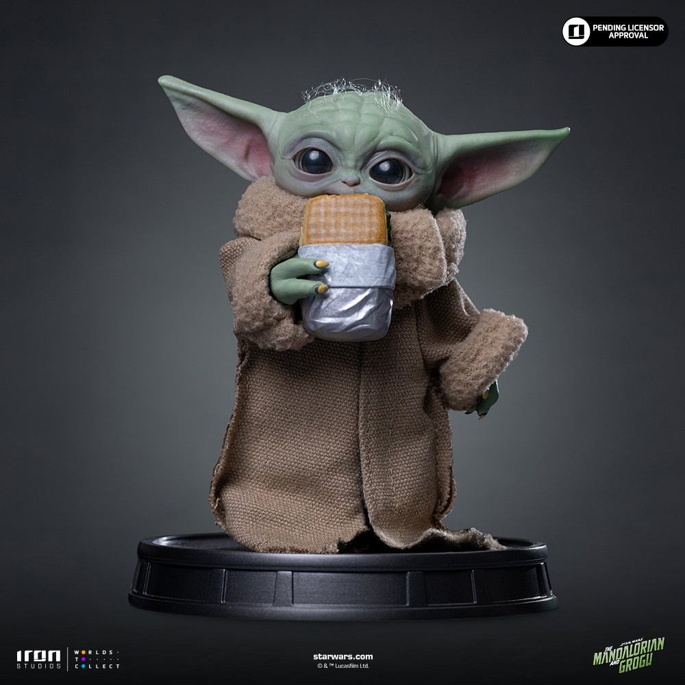 Pre-Order - Statue Grogu Food Cart Snack - Mandalorian and Grogu Movie - Grogu Collection - Iron Studios