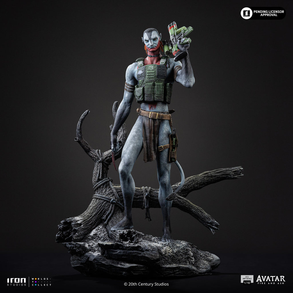 Pre-Order - Statue Miles Quaritch - Avatar 3: Fire and Ash - Art Scale 1/10 - Iron Studios