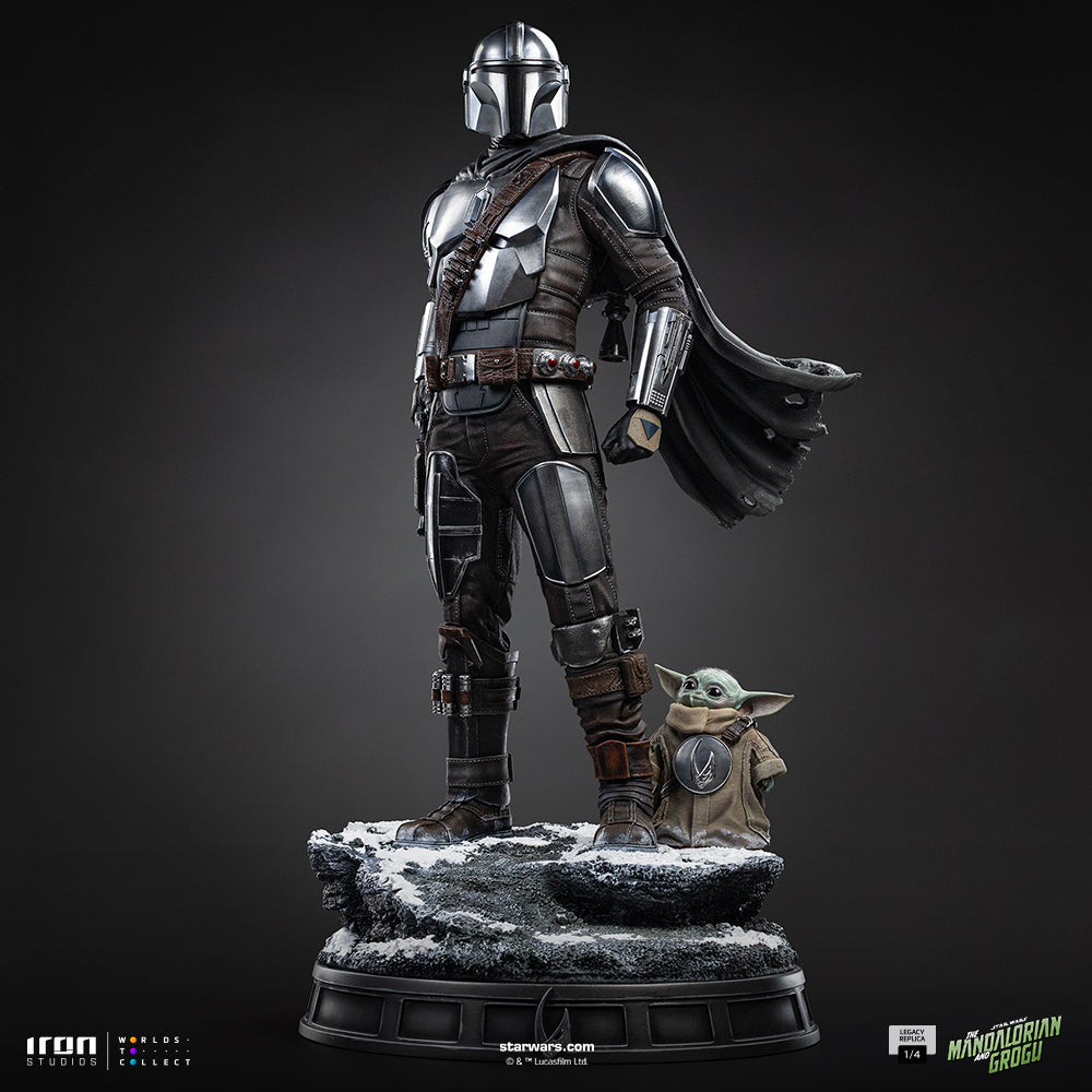 Pre-Order - Statue The Mandalorian and Grogu - The Mandalorian Movie - Legacy Replica 1/4