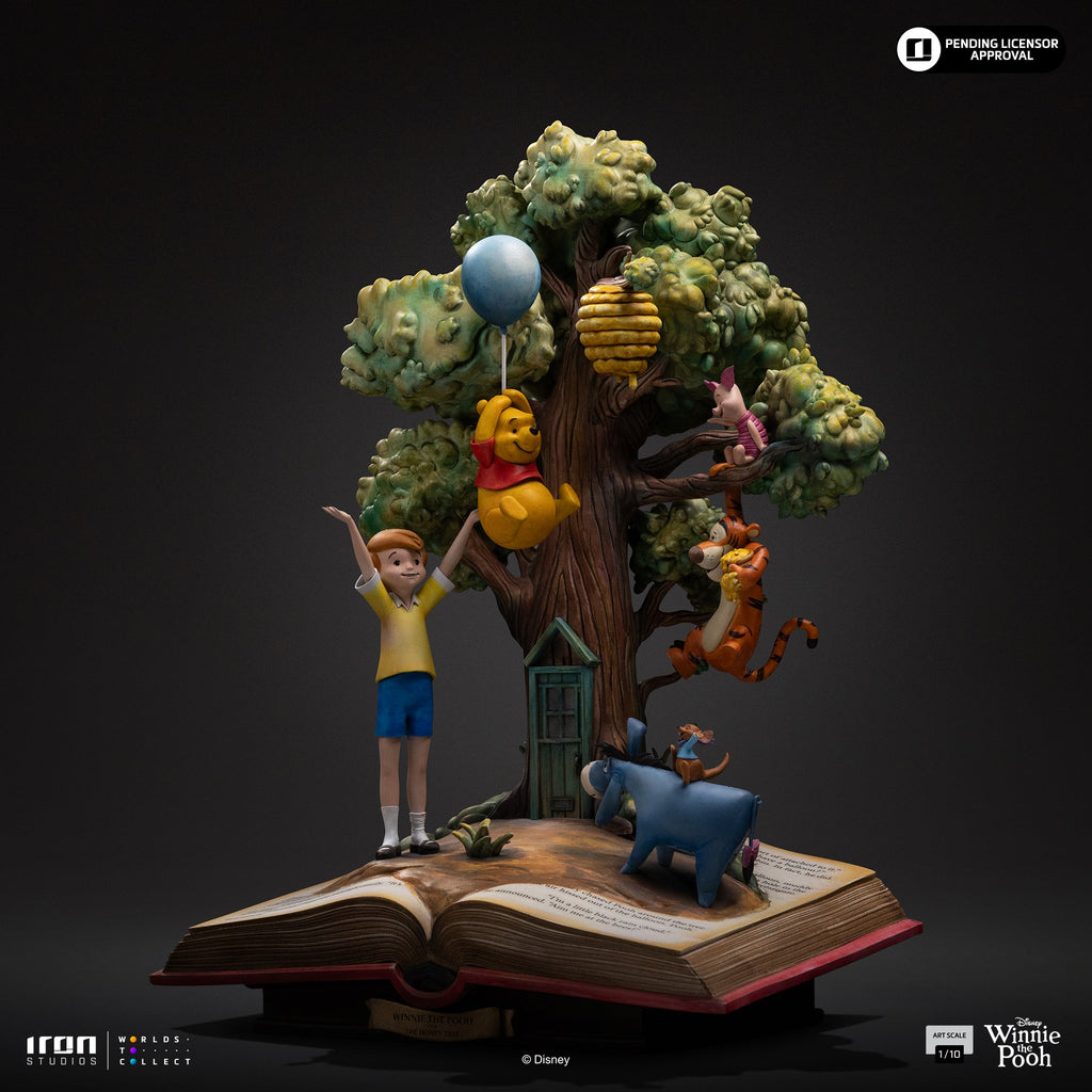Pre-Order - Statue Winnie the Pooh and Friends (100th Anniversary) - Disney Classics - Deluxe Art Scale 1/10 - Iron Studios