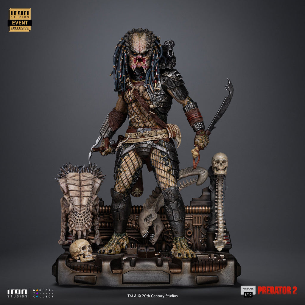 Statue Elder Predator (CCXP Event Exclusive 2025) - Predator 2 - Art Scale 1/10 - Iron Studios