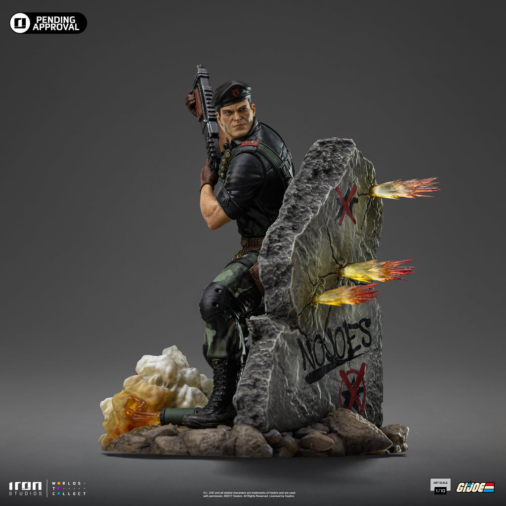 Pre-Order - Statue Flint - G.I Joe - Art Scale 1/10 - Iron Studios