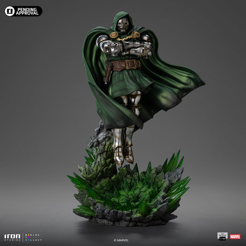 Statue Doctor Doom - Infinity Gauntlet Diorama - Art Scale 1/10 - Iron Studios