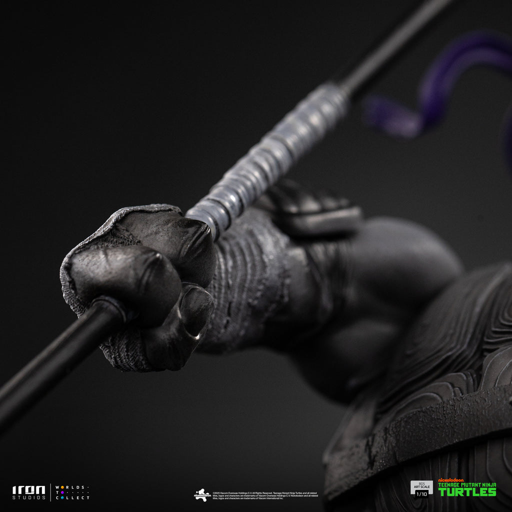 Pre-Order - Statue Donatello (Black and White Variant) - Teenage Mutant Ninja Turtles - BDS Art Scale 1/10 - Iron Studios