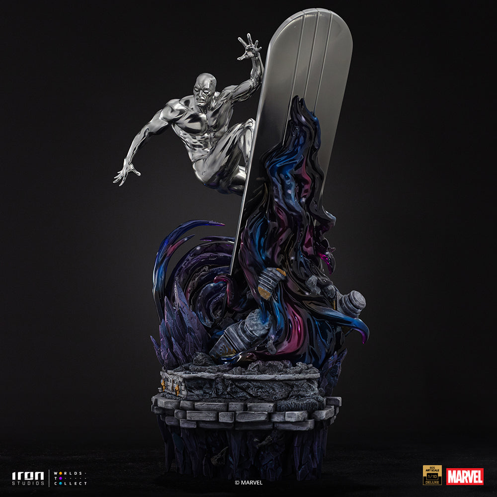 Pre-Order - Statue Silver Surfer Deluxe - Infinity Gauntlet Diorama -BDS Art Scale 1/10 - Iron Studios