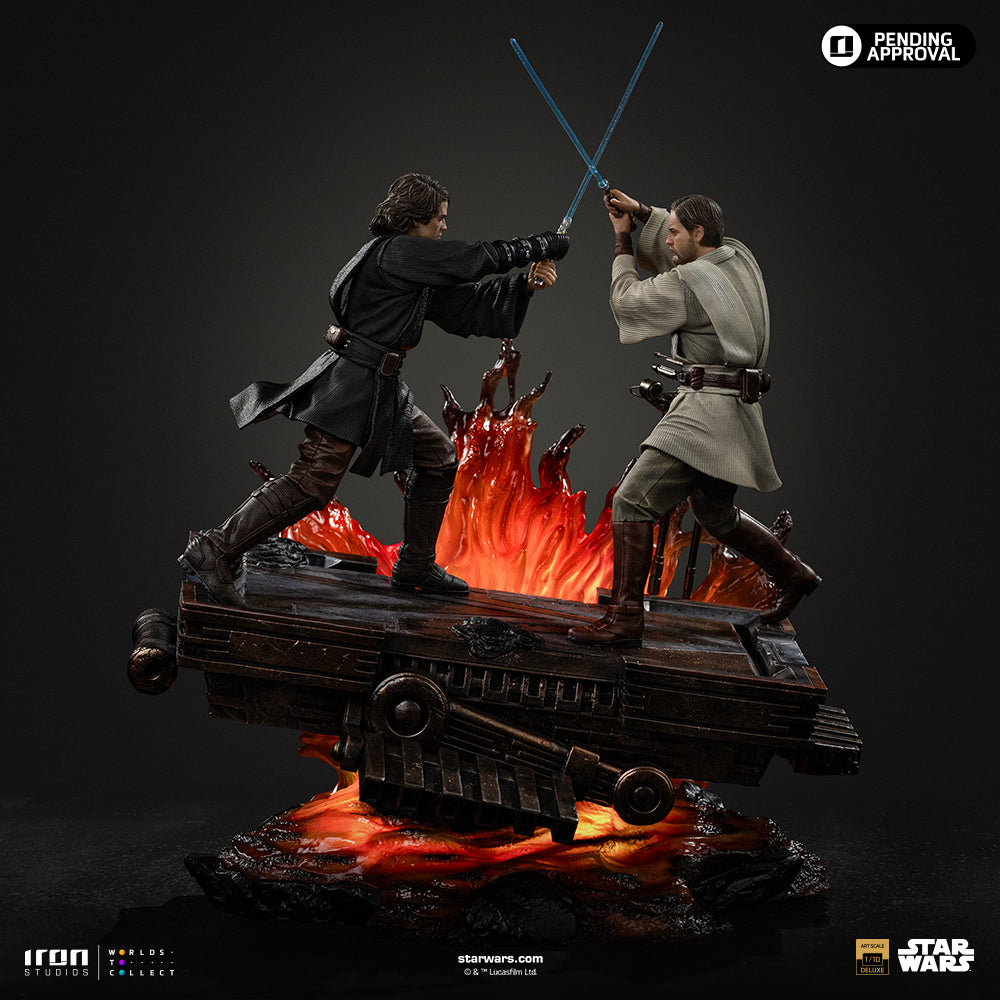 Pre-Order - Statue Anakin Vs Obi-Wan (Revenge of the Sith 20th Years Anniversary) - Star Wars - Art Scale 1/10 - Iron Studios