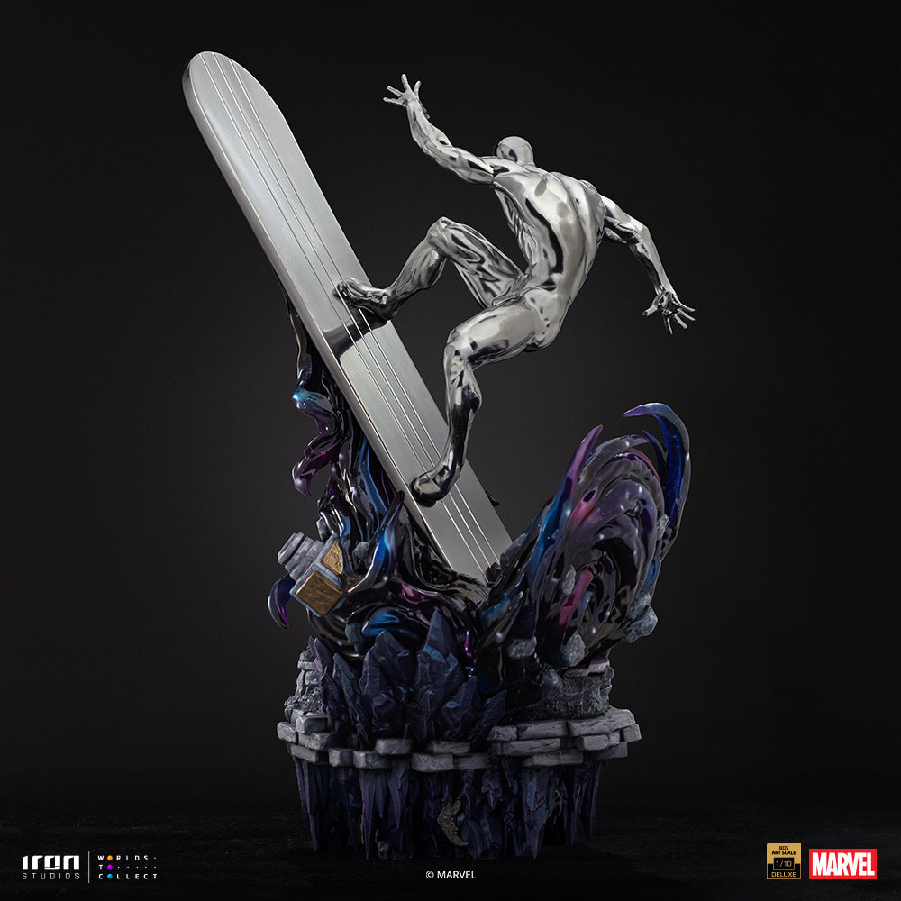 Pre-Order - Statue Silver Surfer Deluxe - Infinity Gauntlet Diorama -BDS Art Scale 1/10 - Iron Studios