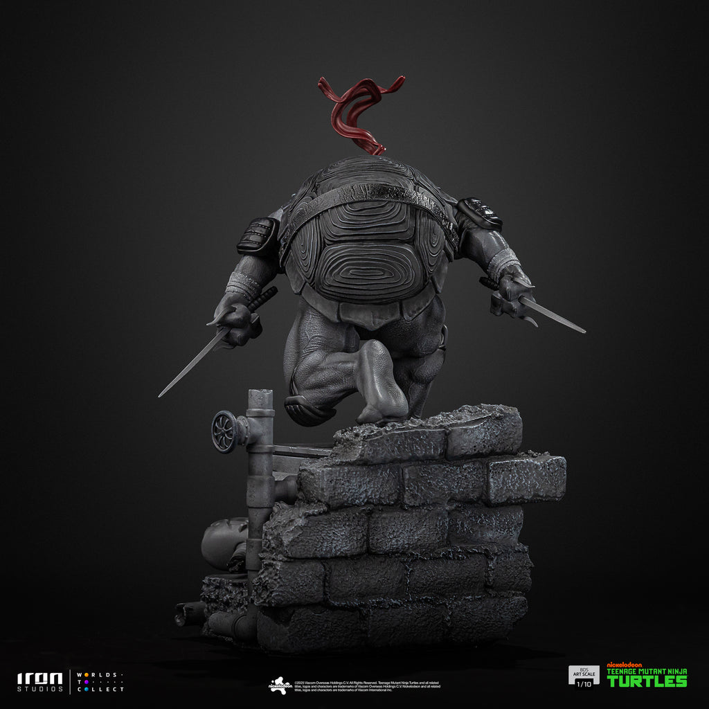 Pre-Order - Statue Raphael (Black and White Variant) - Teenage Mutant Ninja Turtles - BDS Art Scale 1/10 - Iron Studios