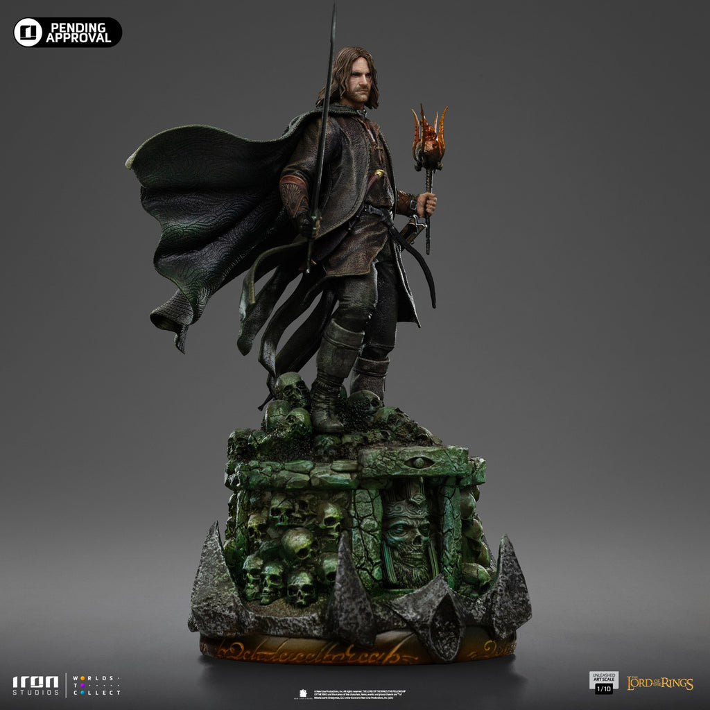Pre-Order -  Statue Aragorn Unleashed - The Lord of the Rings - Art Scale 1/10 - Iron Studios