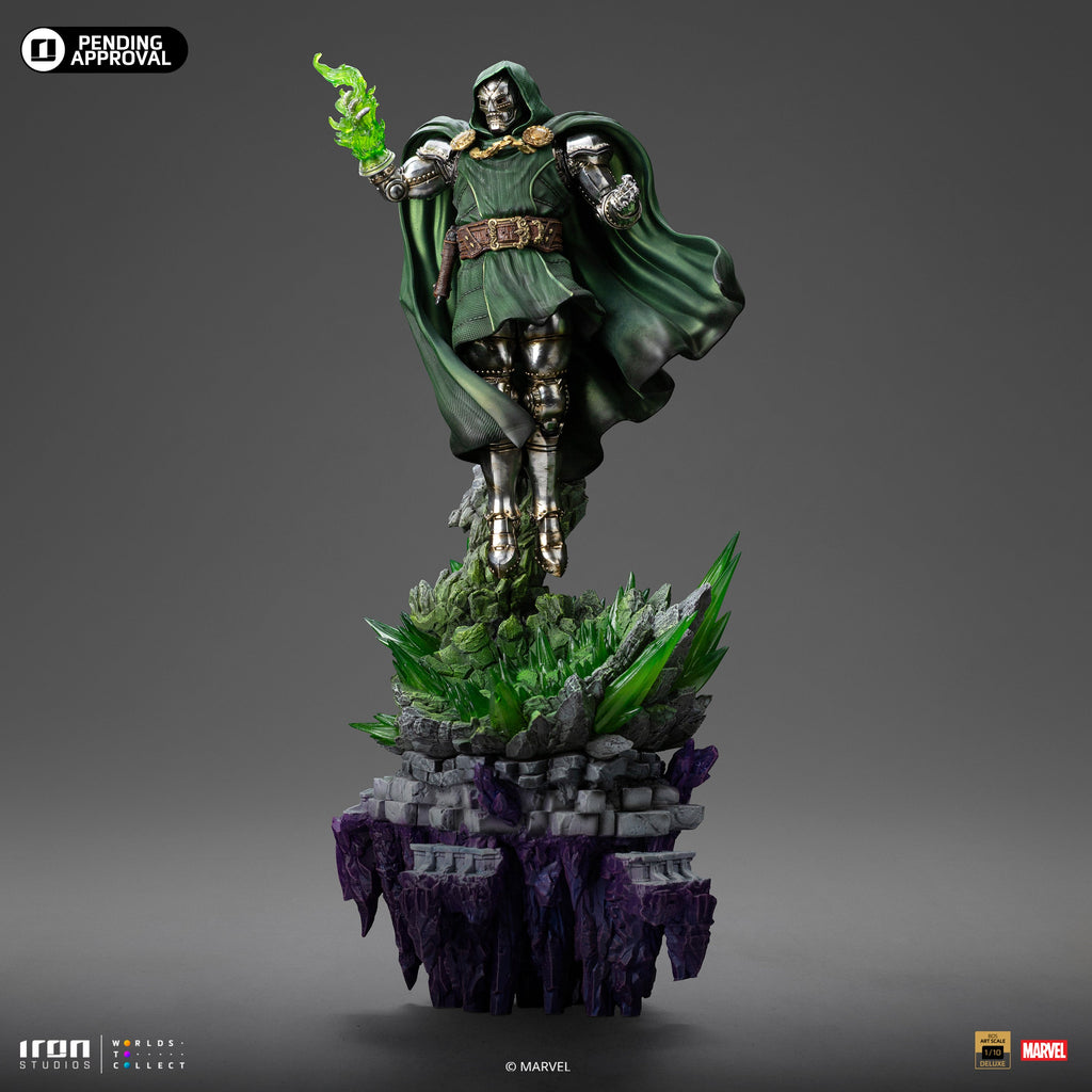 Statue Doctor Doom Deluxe - Infinity Gauntlet Diorama - BDS Art Scale 1/10 - Iron Studios