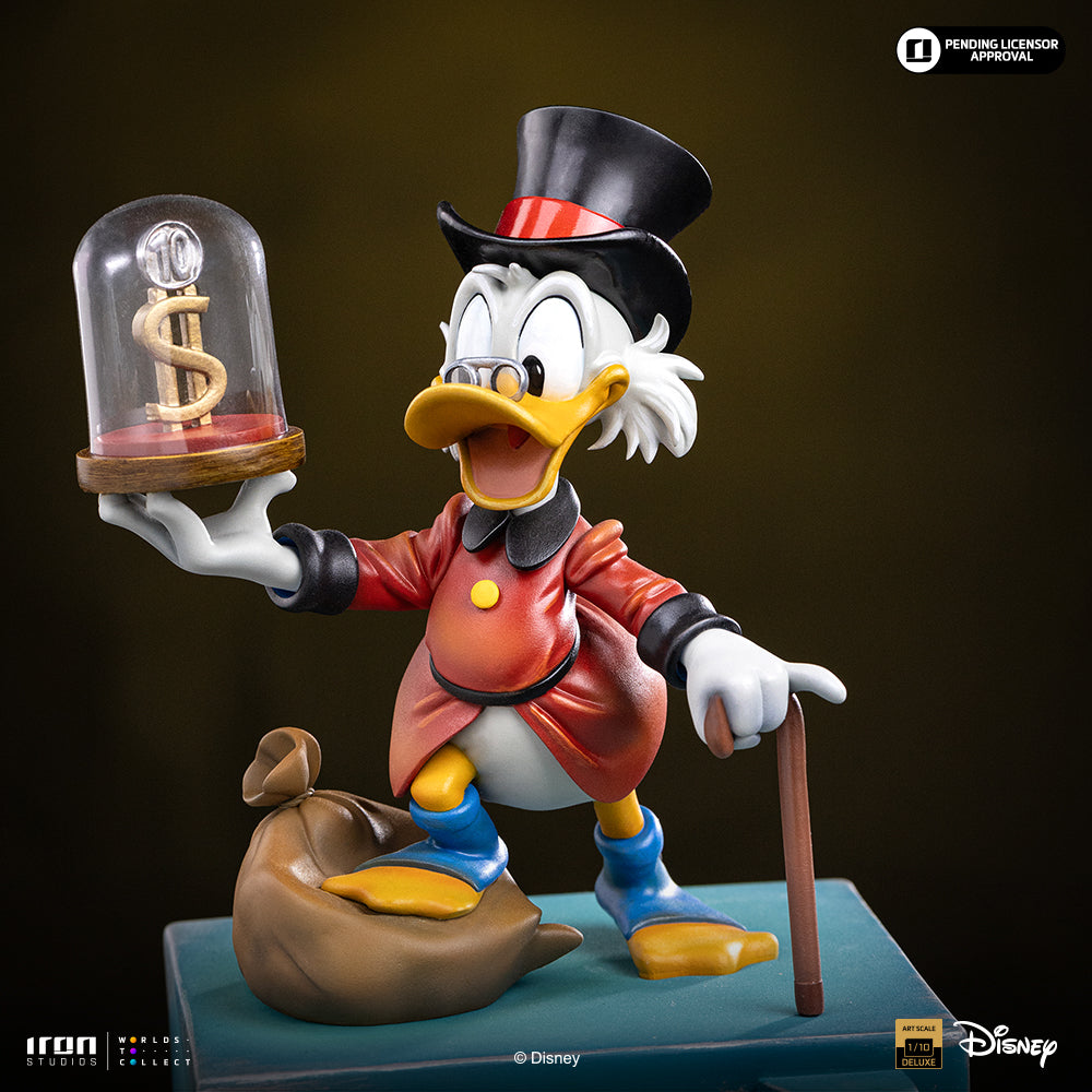 Pre-Order - Statue Uncle Scrooge Mcduck and Nephews - Duck Tales - Art Scale 1/10 - Iron Studios
