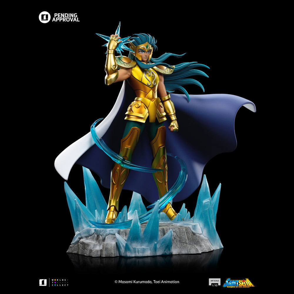 Pre-Order -  Statue Aquarius Camus - Saint Seiya - Art Scale 1/10 - Iron Studios