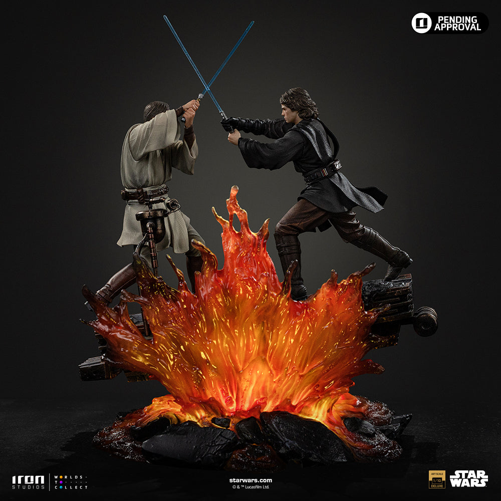 Pre-Order - Statue Anakin Vs Obi-Wan (Revenge of the Sith 20th Years Anniversary) - Star Wars - Art Scale 1/10 - Iron Studios