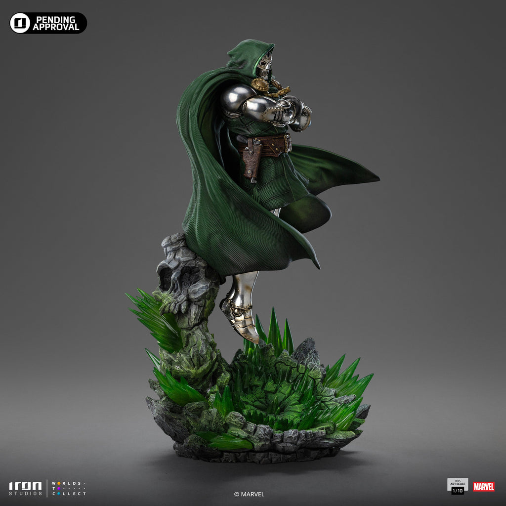 Statue Doctor Doom - Infinity Gauntlet Diorama - Art Scale 1/10 - Iron Studios