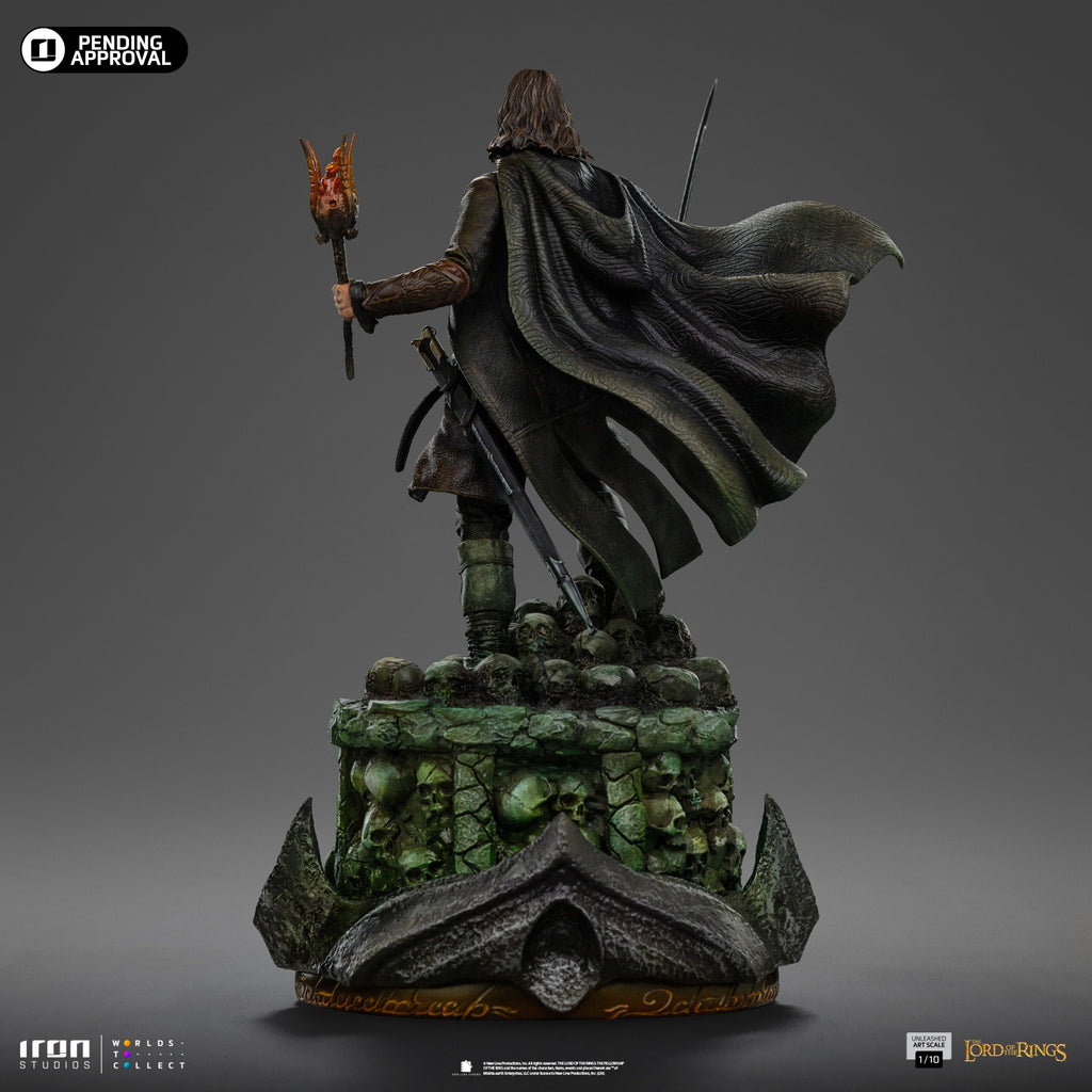 Pre-Order -  Statue Aragorn Unleashed - The Lord of the Rings - Art Scale 1/10 - Iron Studios
