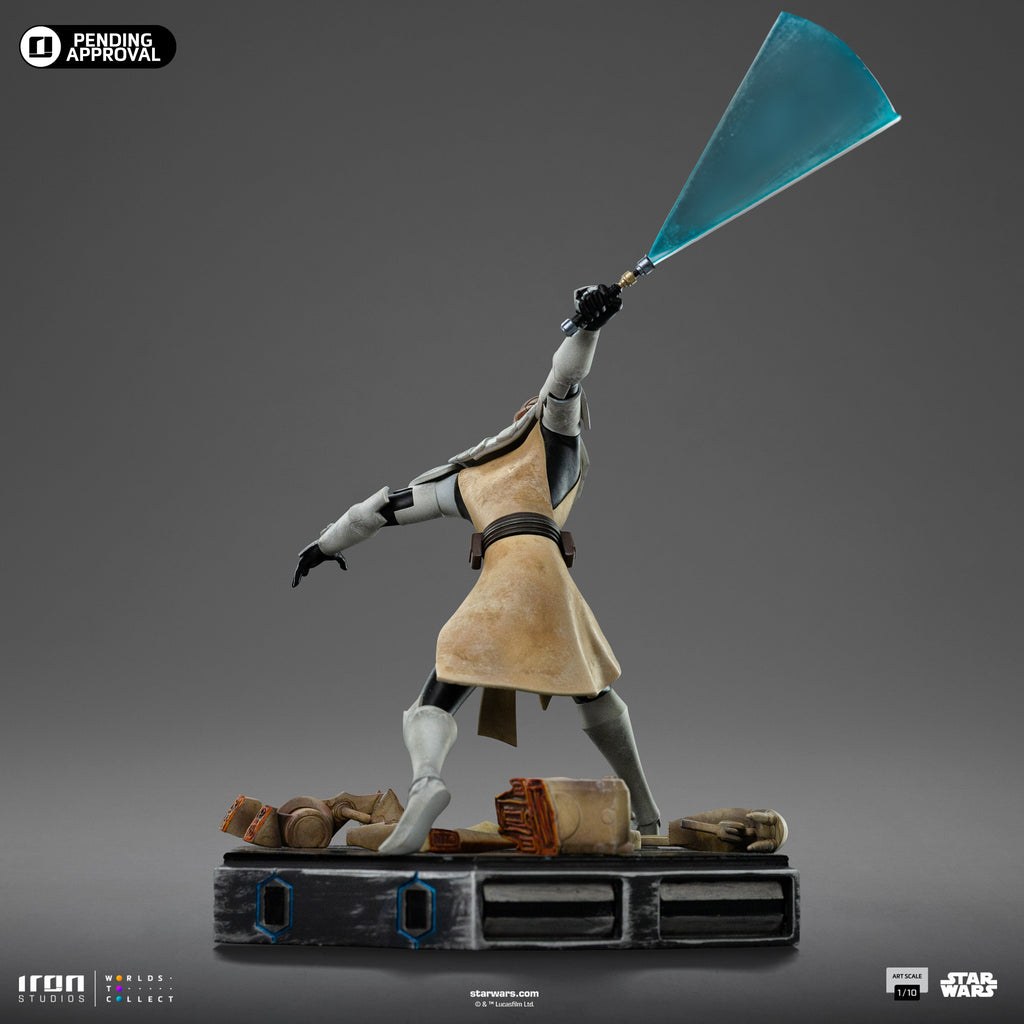 Statue Obi-Wan Kenobi – Star Wars: Clone Wars - Art Scale 1/10 - Iron Studios