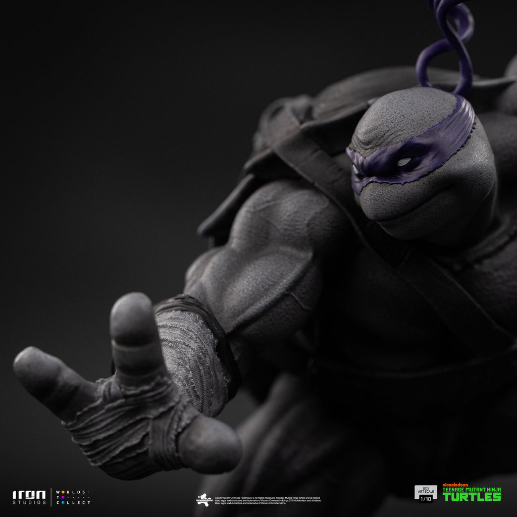 Pre-Order - Statue Donatello (Black and White Variant) - Teenage Mutant Ninja Turtles - BDS Art Scale 1/10 - Iron Studios