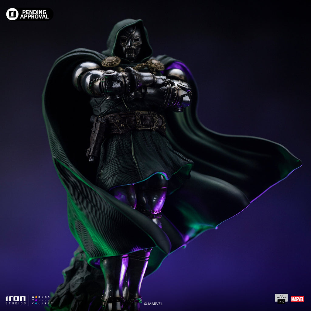 Statue Doctor Doom - Infinity Gauntlet Diorama - Art Scale 1/10 - Iron Studios