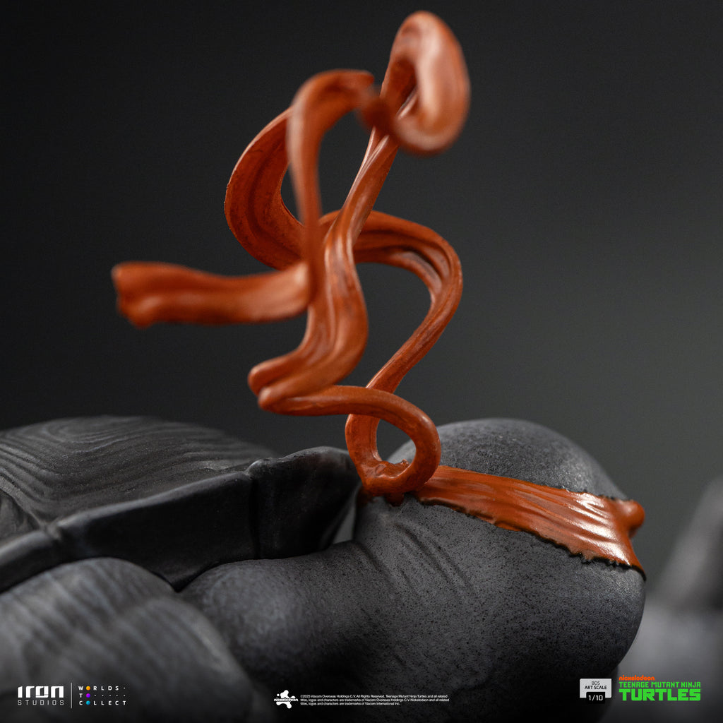 Pre-Order - Statue Michelangelo (Black and White Variant) - Teenage Mutant Ninja Turtles - BDS Art Scale 1/10 - Iron Studios