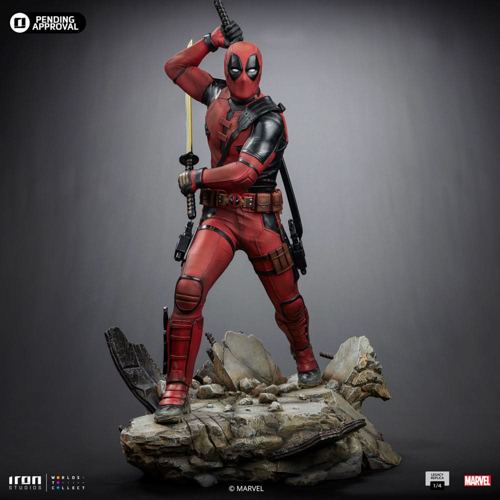 Statue Deadpool - Deadpool & Wolverine - Legacy Replica 1/4 - Iron Studios