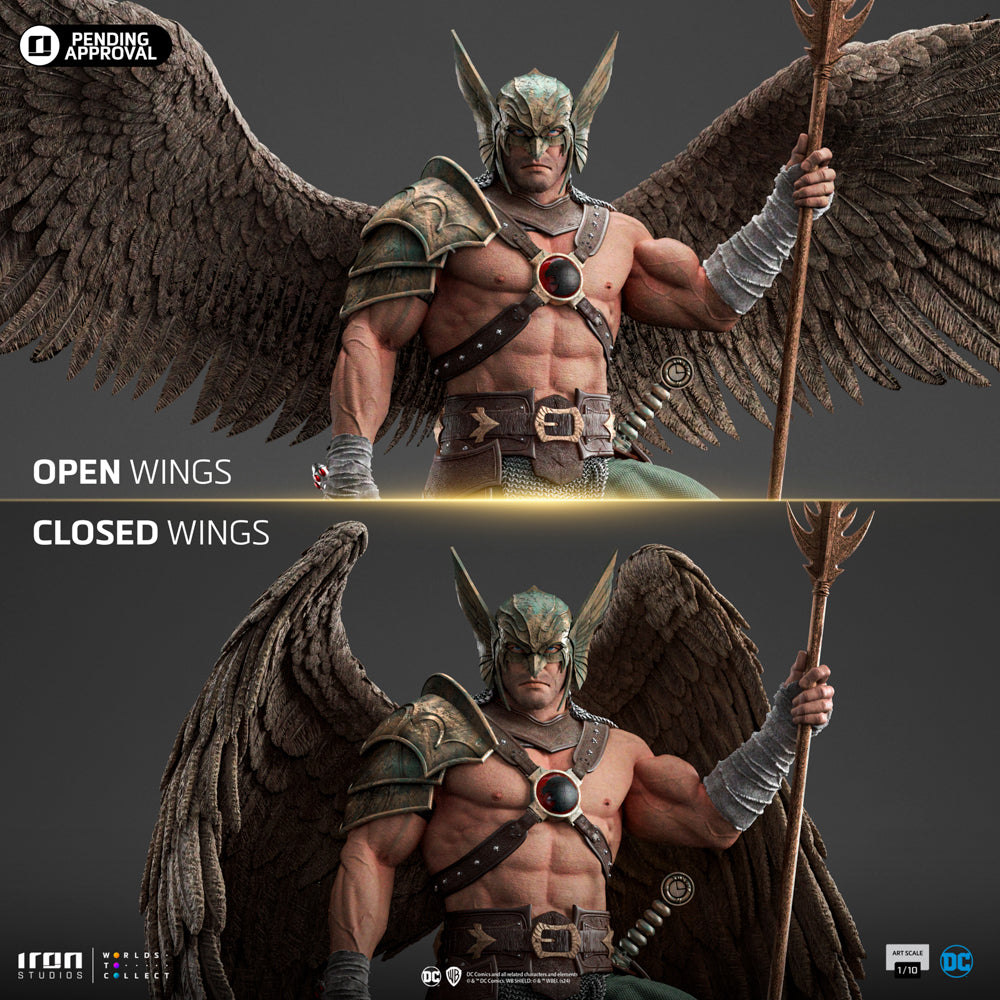 Pre-Order - Statue Hawkman 10th Anniversary - DC Comics - Art Scale 1/10 - Iron Studios