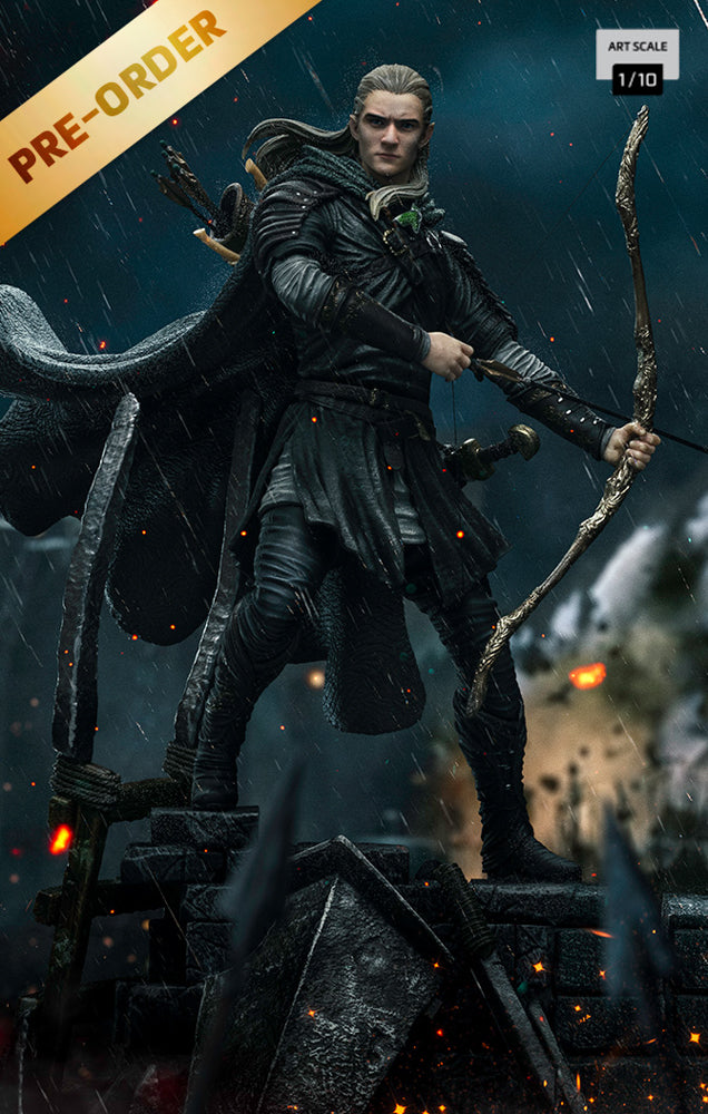 Pre-Order - Statue Legolas Unleashed - the Lord of the Rings - Art Scale 1/10 - Iron Studios