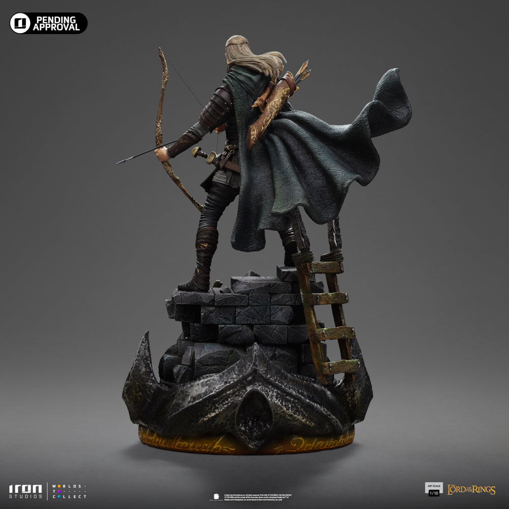 Pre-Order - Statue Legolas Unleashed - the Lord of the Rings - Art Scale 1/10 - Iron Studios