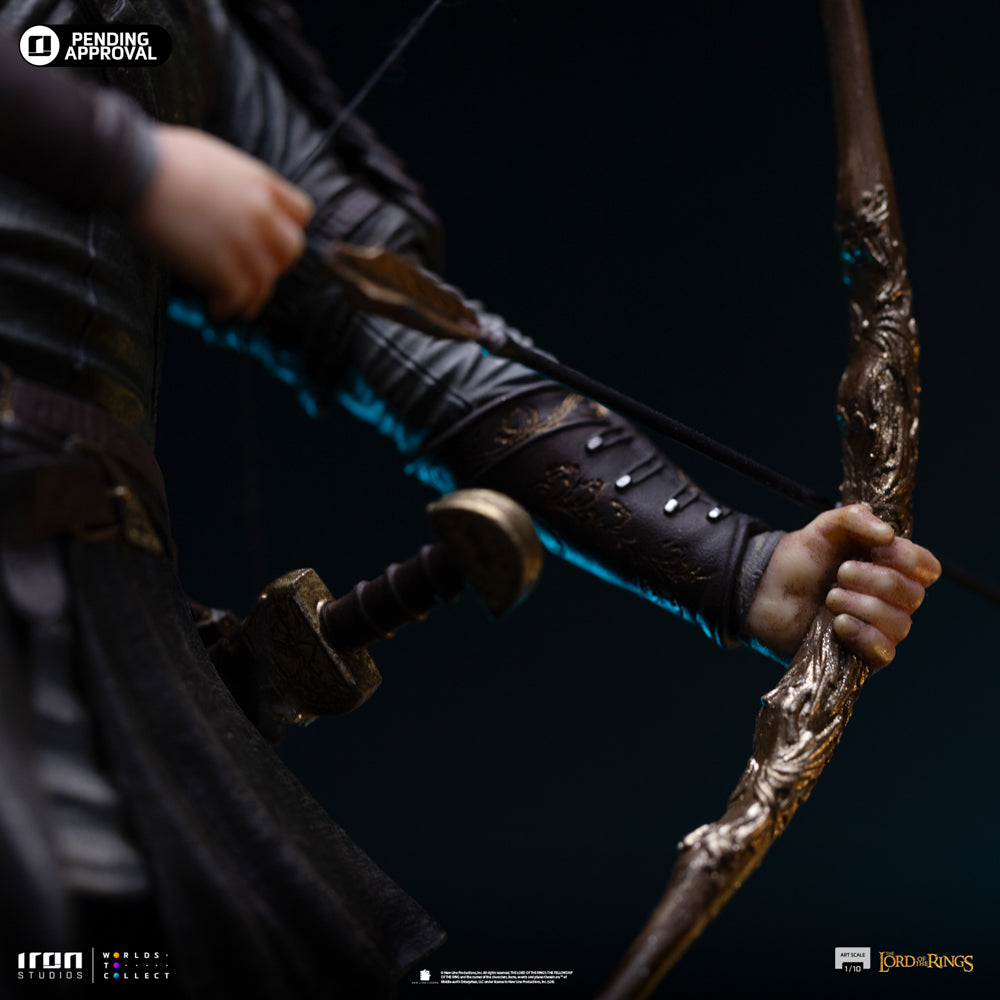 Pre-Order - Statue Legolas Unleashed - the Lord of the Rings - Art Scale 1/10 - Iron Studios