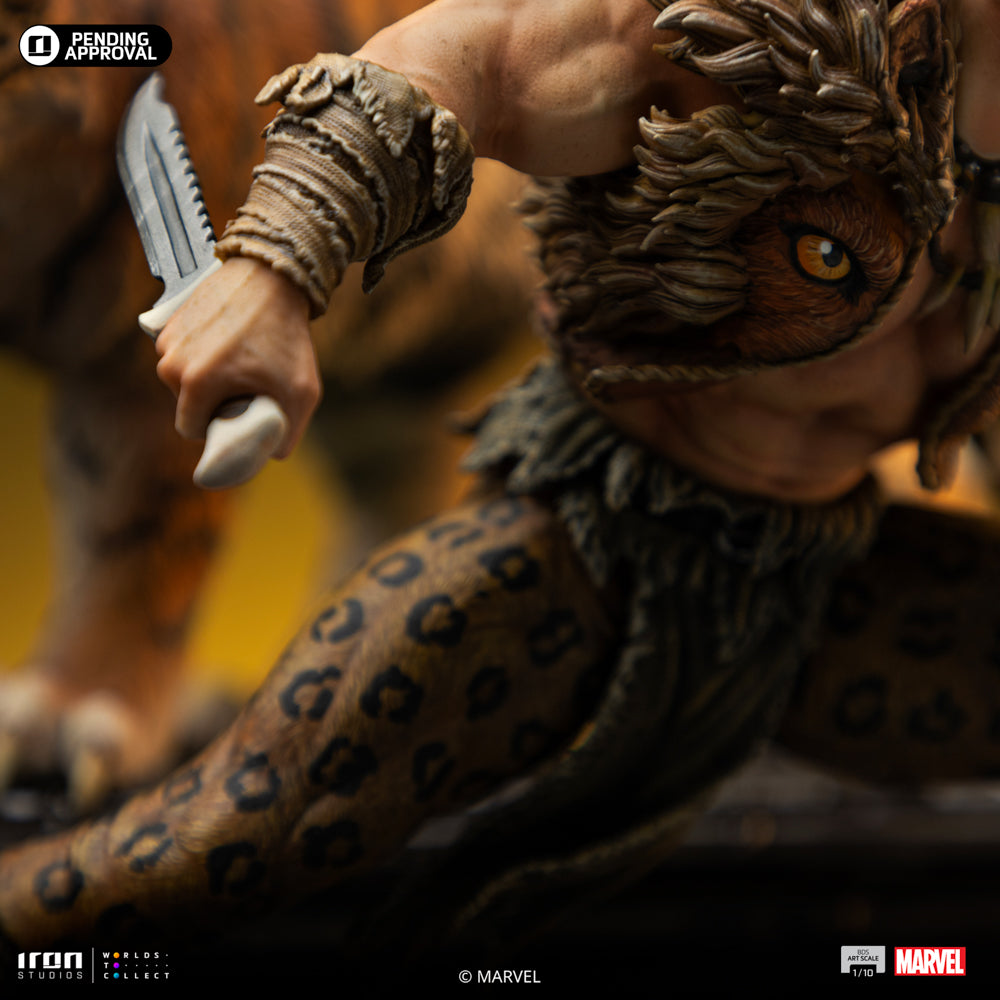 Pre-Order - Statue Kraven - Spider-Man vs Villains Diorama - BDS Art Scale 1/10 - Iron Studios