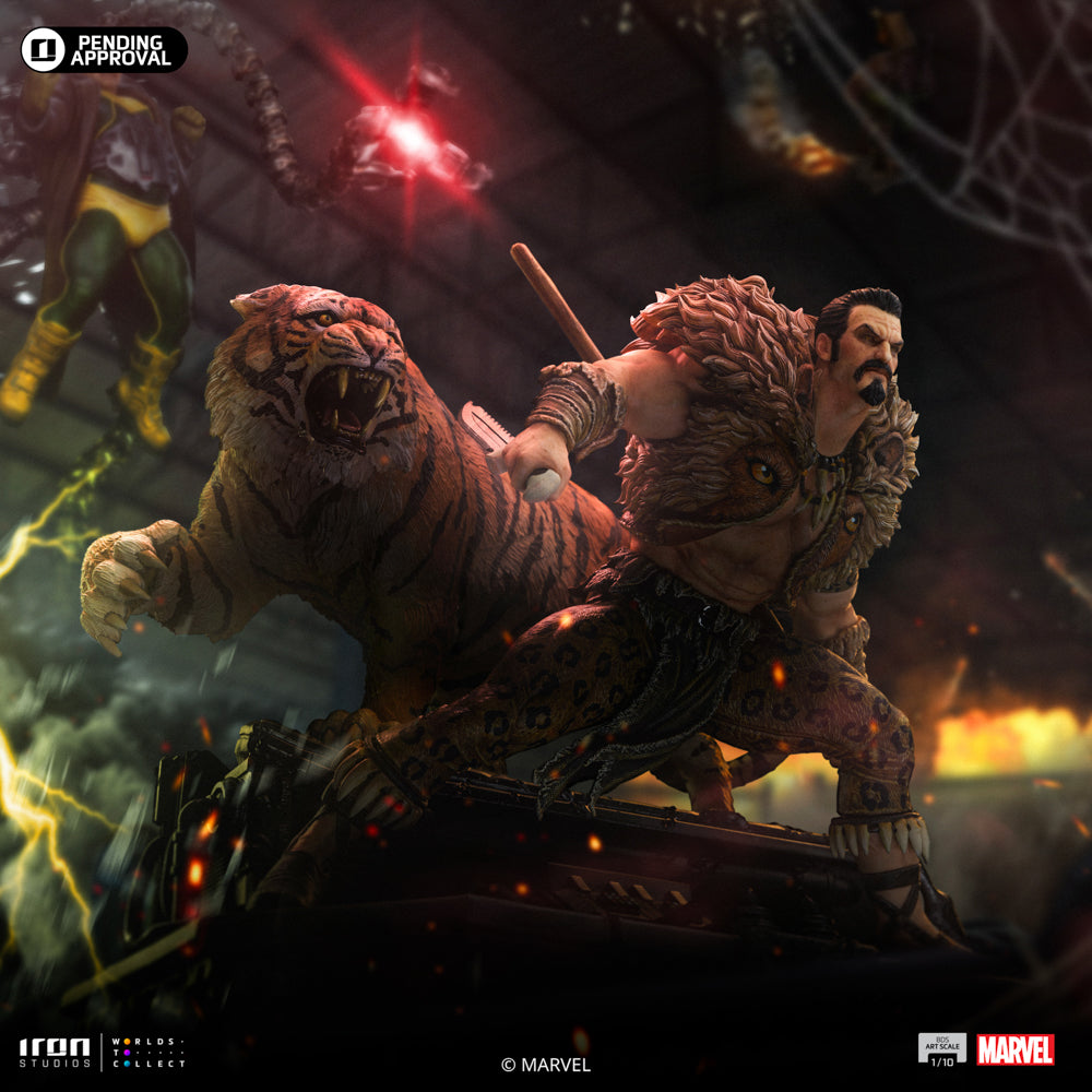 Pre-Order - Statue Kraven - Spider-Man vs Villains Diorama - BDS Art Scale 1/10 - Iron Studios