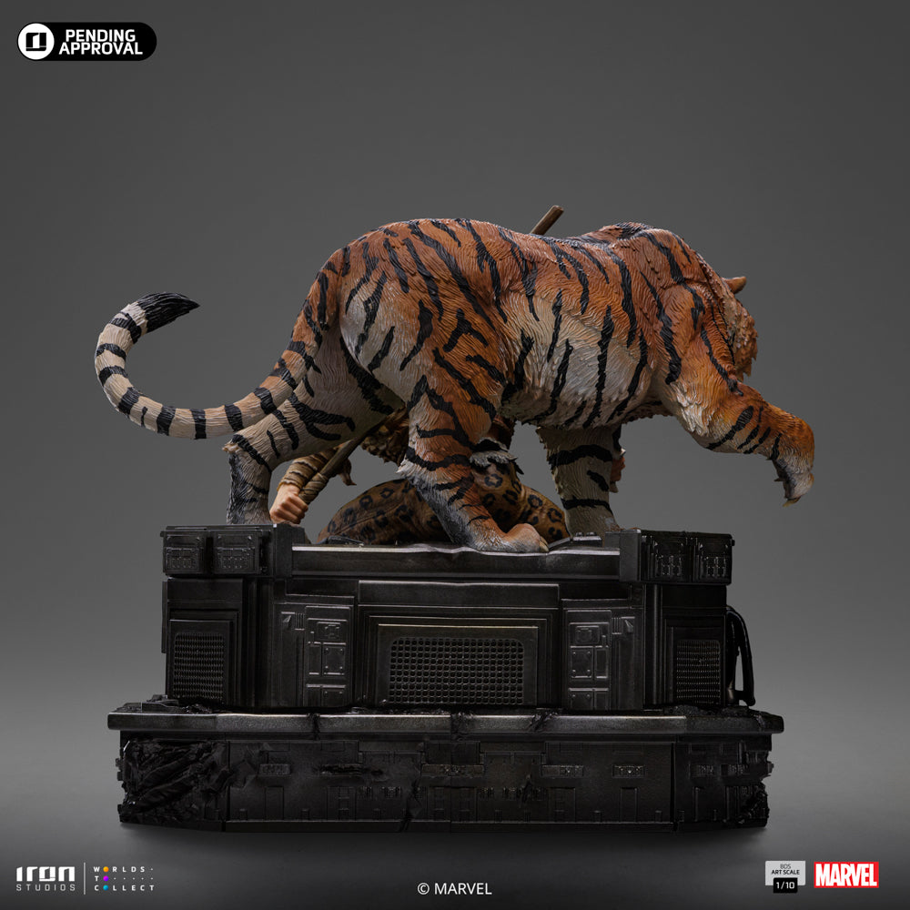 Pre-Order - Statue Kraven - Spider-Man vs Villains Diorama - BDS Art Scale 1/10 - Iron Studios