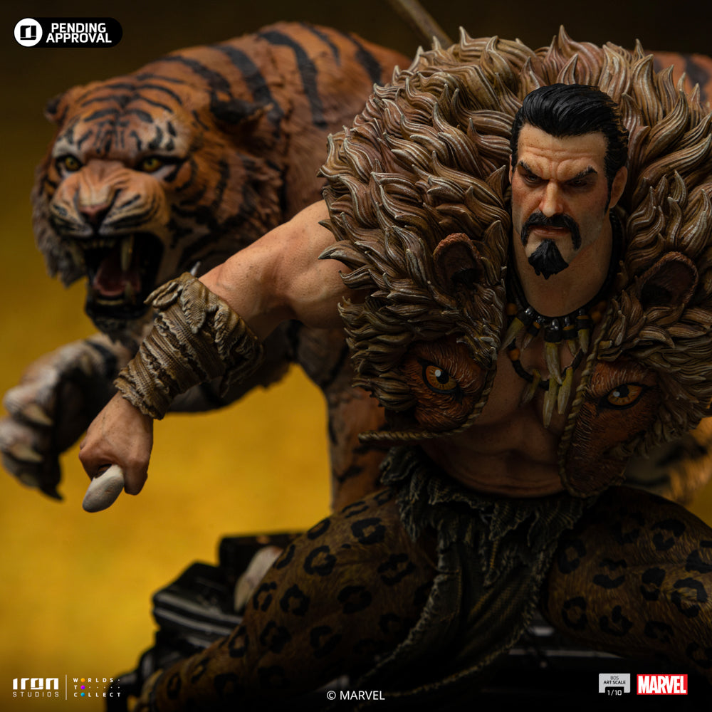Pre-Order - Statue Kraven - Spider-Man vs Villains Diorama - BDS Art Scale 1/10 - Iron Studios