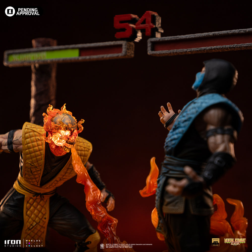 Statue Scorpion Fatality - Mortal Kombat - Art Scale 1/10 - Iron Studios