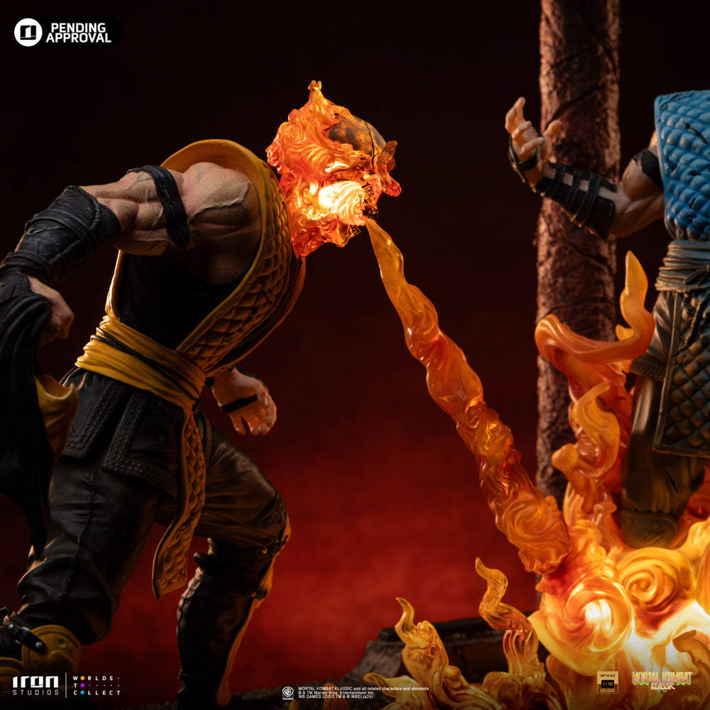 Statue Scorpion Fatality - Mortal Kombat - Art Scale 1/10 - Iron Studios