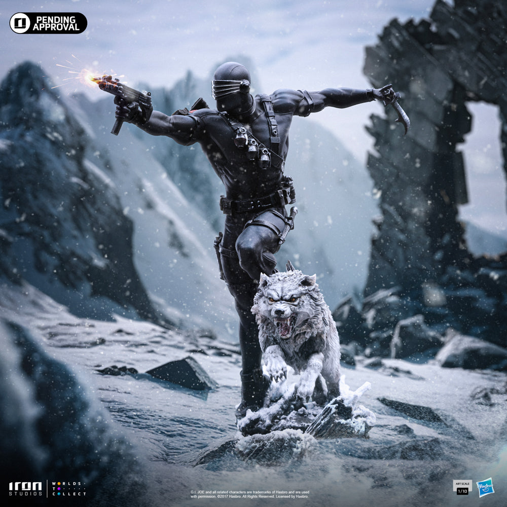 Pre-Order - Statue Snake Eyes - G.I Joe - Art Scale 1/10 - Iron Studios
