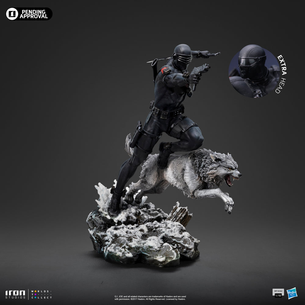 Pre-Order - Statue Snake Eyes - G.I Joe - Art Scale 1/10 - Iron Studios