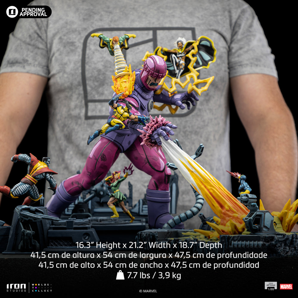 Pre-Order - Statue X-Men Danger Room Diorama A (Comics Color Variant) - Demi Art Scale 1/20 - Iron Studios