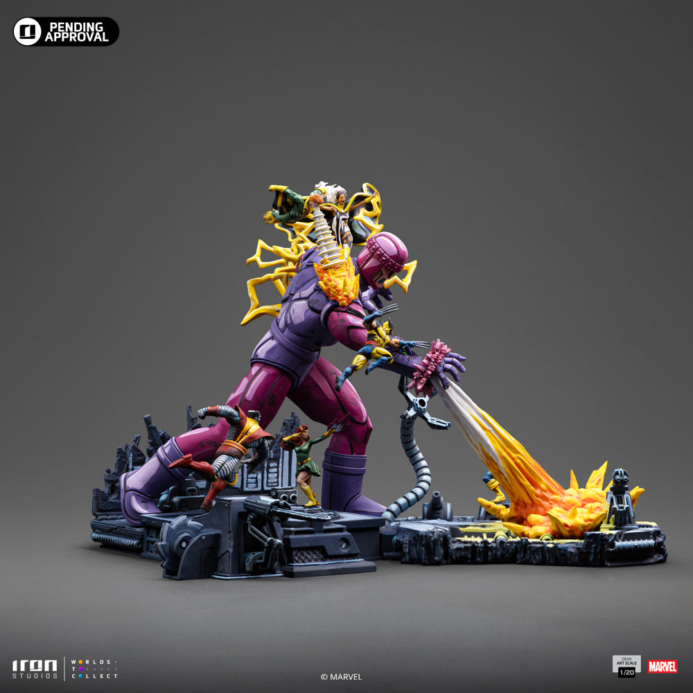Pre-Order - Statue X-Men Danger Room Diorama A (Comics Color Variant) - Demi Art Scale 1/20 - Iron Studios