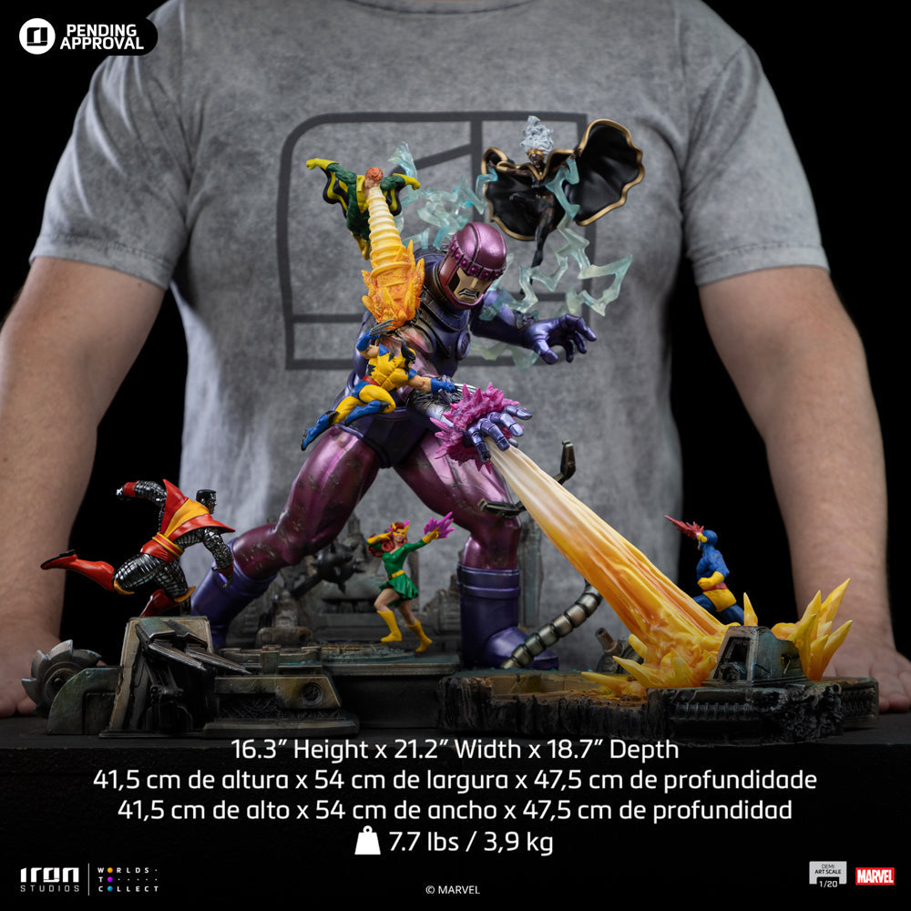 Pre-Order - Statue X-Men Danger Room Diorama A - Demi Art Scale 1/20 - Iron Studios