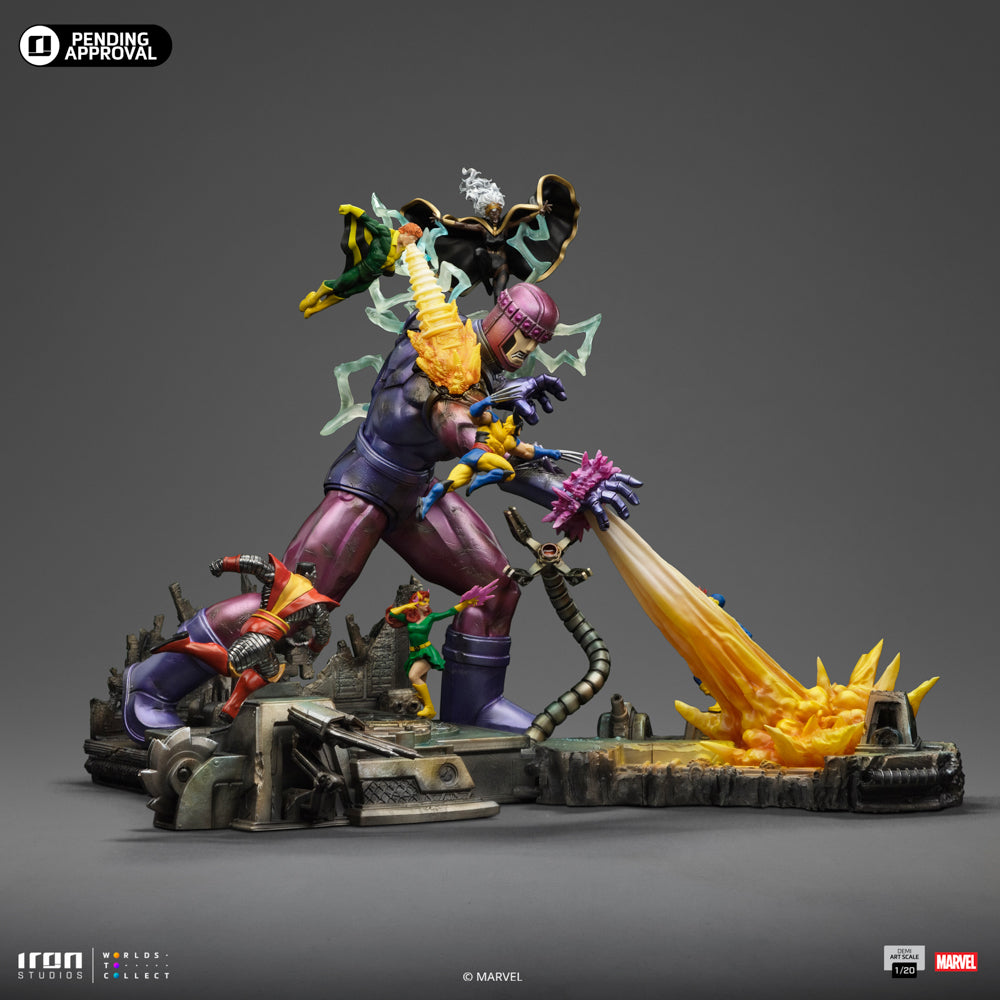 Pre-Order - Statue X-Men Danger Room Diorama A - Demi Art Scale 1/20 - Iron Studios