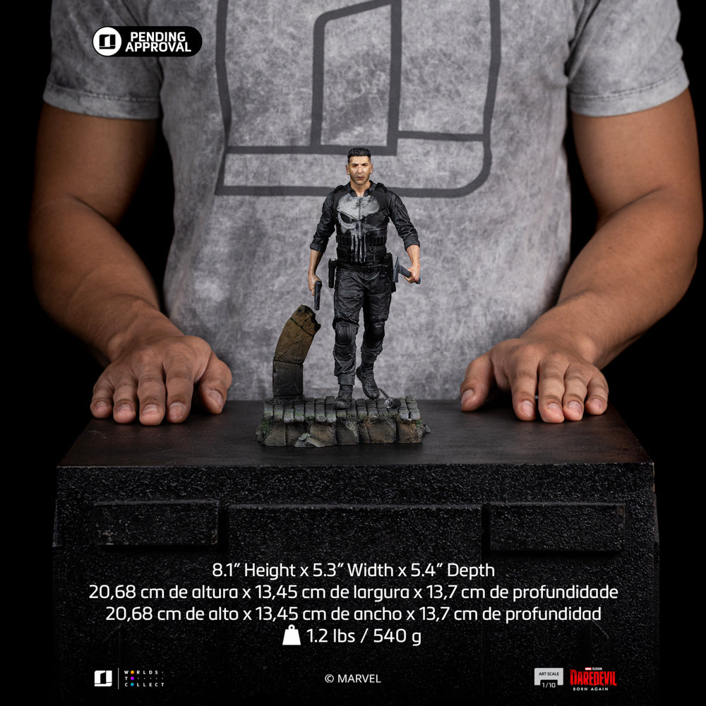 Statue Punisher - Daredevil: Born Again - Art Scale 1/10 - Iron Studios