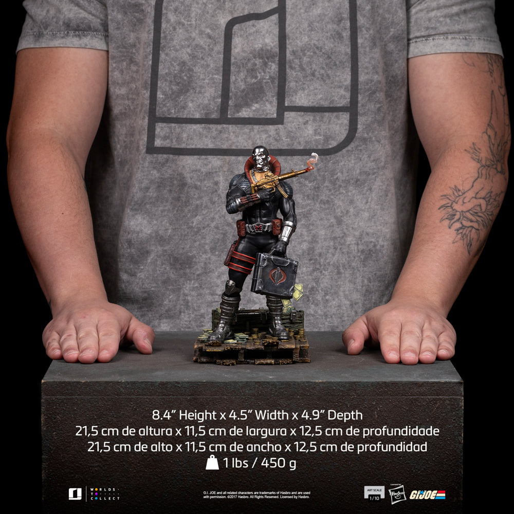 Pre-Order - Statue Destro - G.I Joe - Art Scale 1/10 - Iron Studios