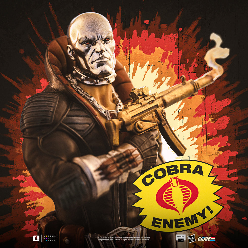 Pre-Order - Statue Destro - G.I Joe - Art Scale 1/10 - Iron Studios