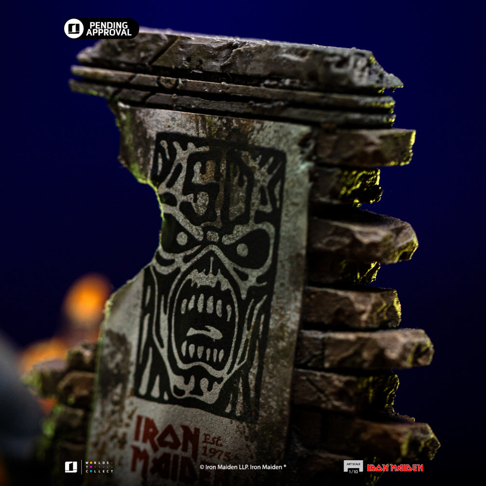 Pre-Order - Statue Eddie (50th Year Anniversary) - Iron Maiden - Art Scale 1/10 - Iron Studios