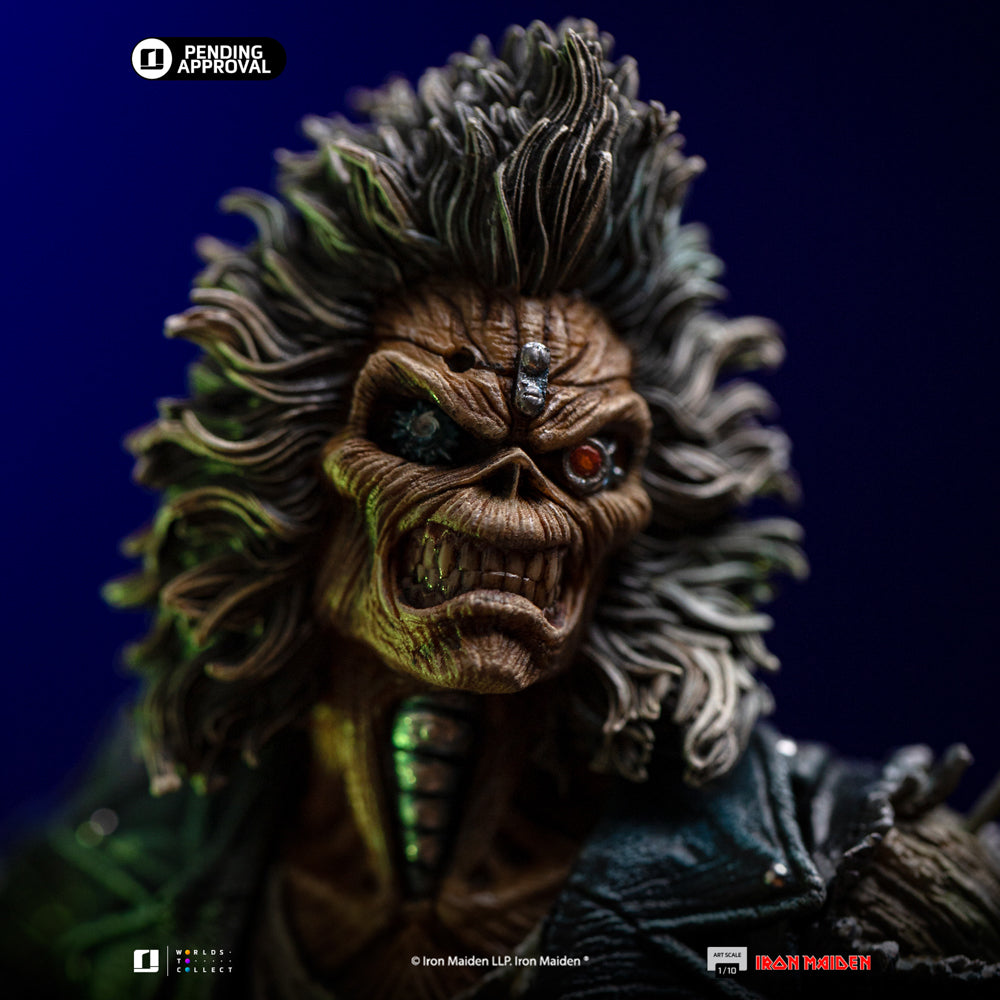 Pre-Order - Statue Eddie (50th Year Anniversary) - Iron Maiden - Art Scale 1/10 - Iron Studios