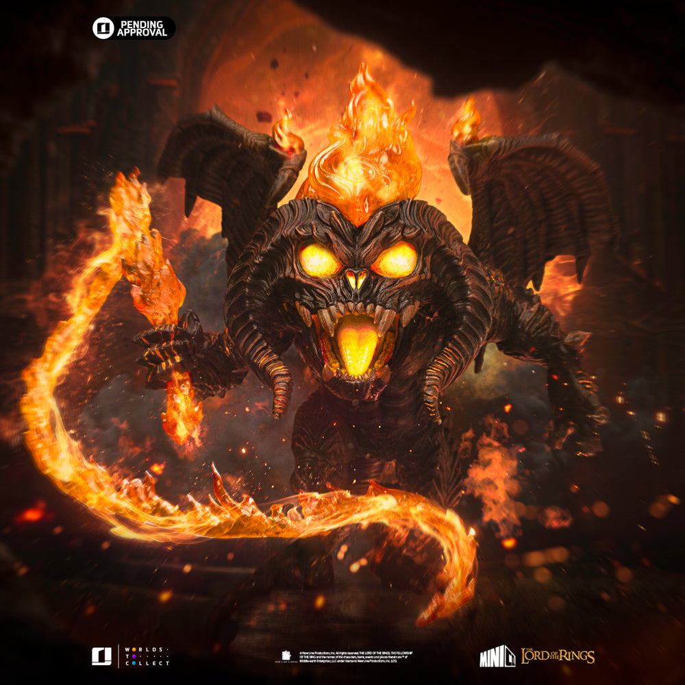 Pre-Order - Statue Balrog - The Lord of the Rings - Minico - Iron Studios