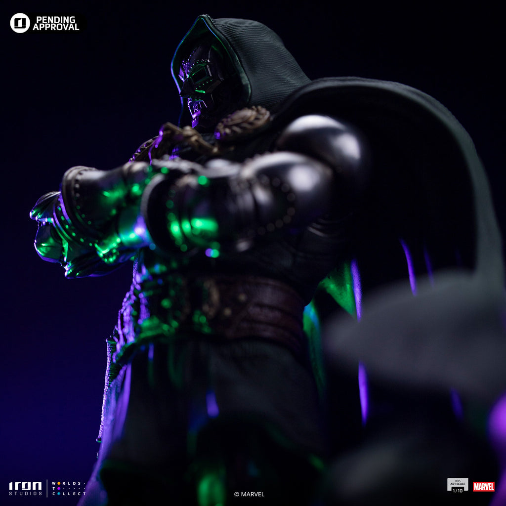 Statue Doctor Doom - Infinity Gauntlet Diorama - Art Scale 1/10 - Iron Studios