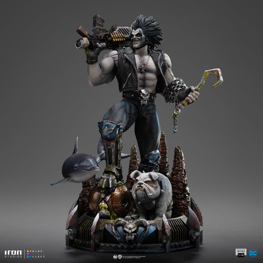 Pre-Order -  Statue Lobo Unleashed - DC Comics - Art Scale 1/10 - Iron Studios